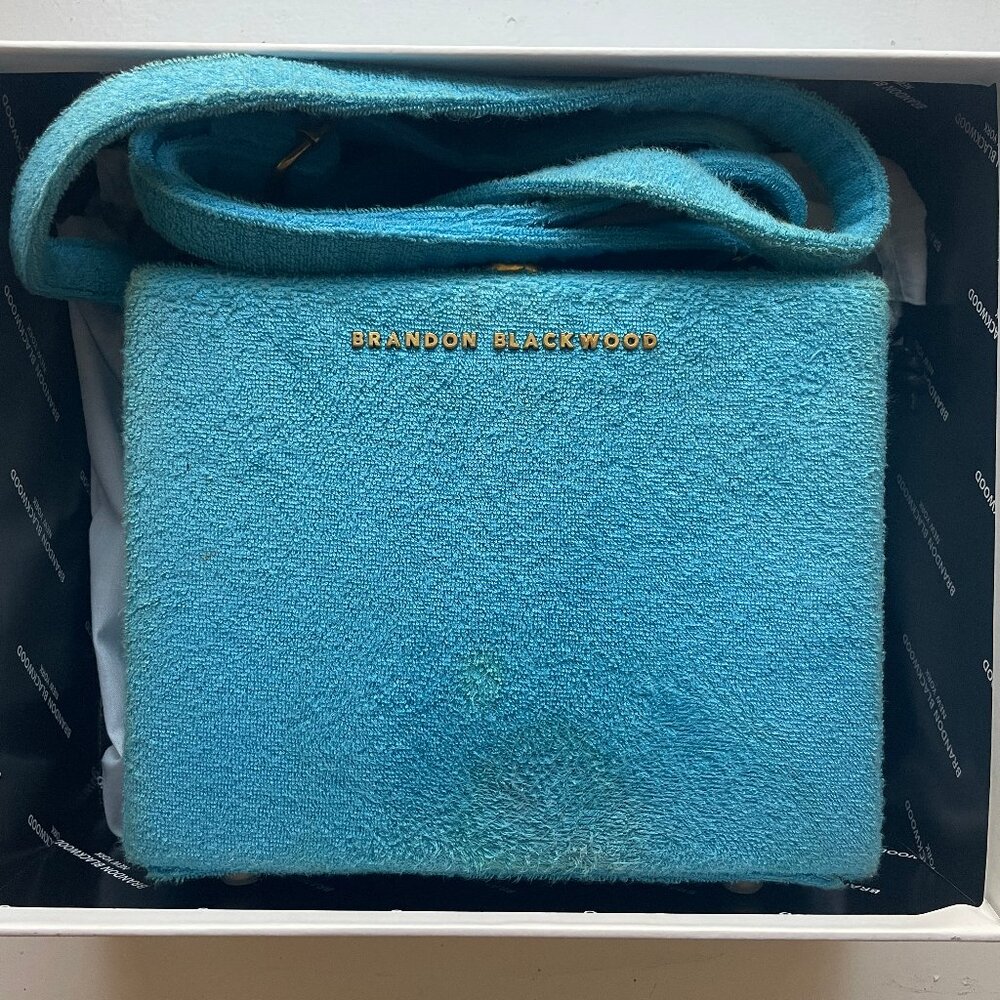 Brandon Blackwood Kendrick Trunk Terrycloth Aqua Blue First Generation